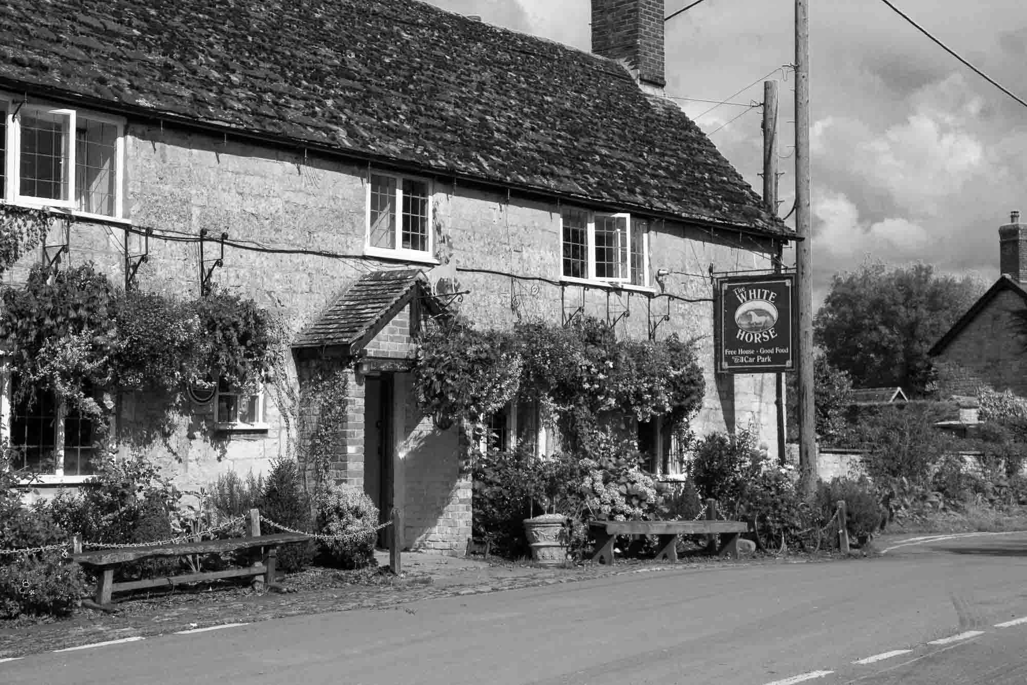 The White Horse, Hinton, Outside Picture